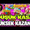 Sweet Bonanza | DÜŞÜK KASA KATLAMA DEVAM | SLOT KAZANÇ SERİSİ | BİG WİN! |BEST IN SLOT!!!