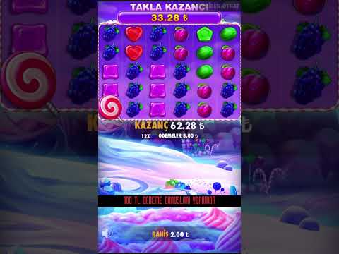 Küçük Kasayla Şekecinin İçinden Geçtik | Sweet Bonanza Mega Win | #casino #slot #shorts