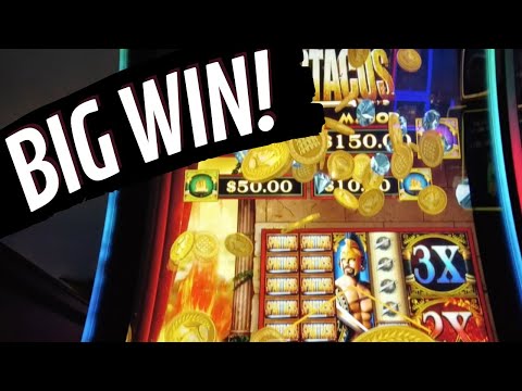 🔥25X Multiplier🔥Means a Sparty Party!! BIG Win on Spartacus Slot Machine!