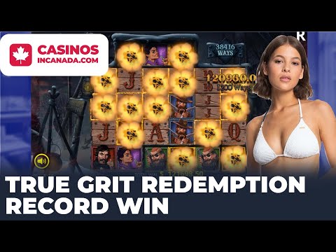 Big Win! True Grit Redemption Slot Record WIn x20220