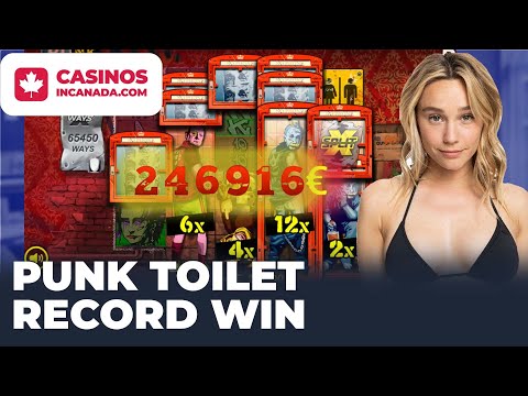 Big Win! Punk Toilet Slot Record WIn x6173