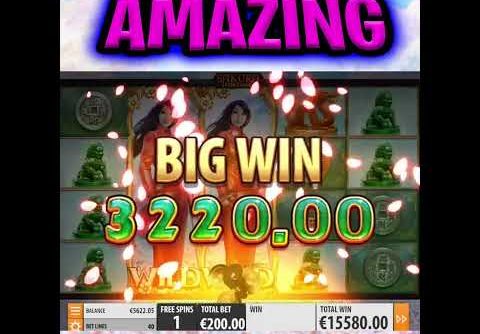 SAKURA FORTUNE SLOT 🔥 MEGA BIG WIN PAID MASSIVE ON €200 MAX BET‼️ #shorts