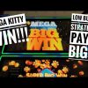 Budget slot play with a MEGA WIN!! My low roller strategy, pays off!!