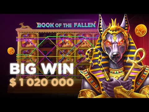 BIGGEST WIN OF THE MONTH 💰 (Record on Book Of The Fallen slot)