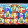 CHRISTMAS BIG BASS BONANZA – 5 SCATTERS 20 FREE SPINS – HIT 7 FISHERMAN with X10 MULTIPLIER HUGE WIN