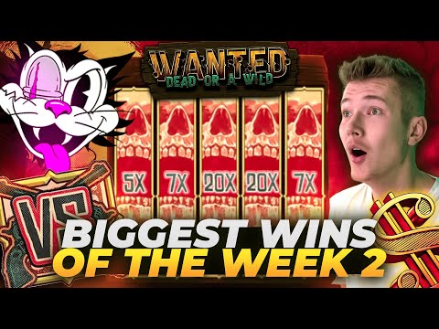 BIGGEST WINS OF THE WEEK 2 || INSANE 5 VS MAX WIN ON WANTED!!