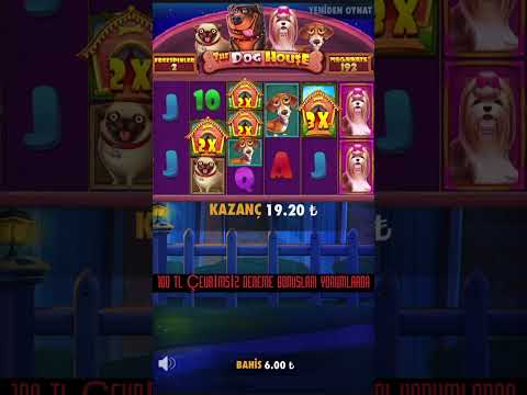 Asi Karabaşa Tasmayı Taktık | The Dog House Mega Kazanç #casinoslot #slot #shorts