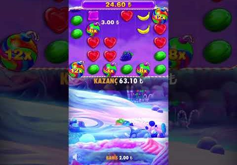 Daha Önce Böyle Bir Şey Görmediniz – Sweet Bonanza Big Win #shorts #slot