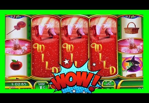 MY 3RD BIGGEST WIN ON RUBY SLIPPERS EVER!!! Old School WMS Slot Machine with Simon @ HOME CASINO