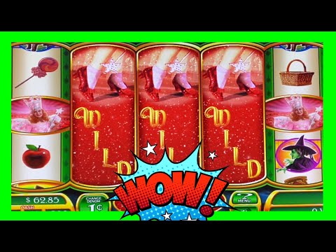 MY 3RD BIGGEST WIN ON RUBY SLIPPERS EVER!!! Old School WMS Slot Machine with Simon @ HOME CASINO