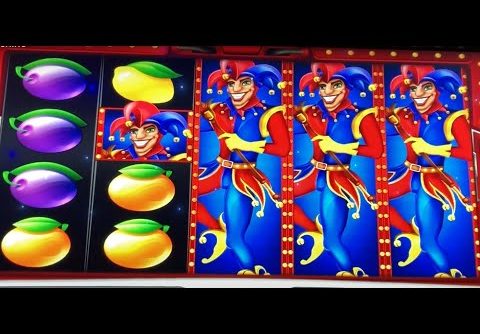 Live play on Super Joker 40 (Kajot) slot machine – BIG WIN!