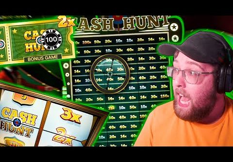 HUGE BET ON A TOP SLOT CASH HUNT GAME SHOW CRAZY TIME!