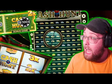 HUGE BET ON A TOP SLOT CASH HUNT GAME SHOW CRAZY TIME!