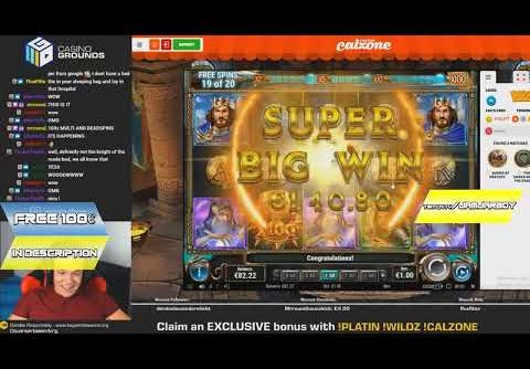 The Sword and The Grail top 5 BIG WINS   Record win on slot