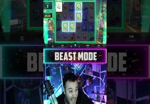 Biggest Win on Beast mode slot! Big win of the week