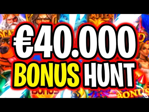 🔴 RANDOM MICHAEL €40.000 BONUS HUNT EPIC SLOTS ON MAX BET 🔥 JOIN ME LIVE FOR BIG  RECORD WINS‼️