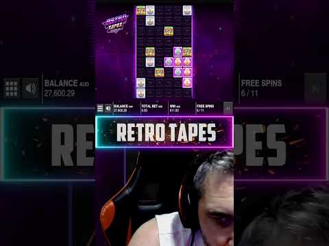New Biggest win on Retro Tapes slot! Lazy Max Win