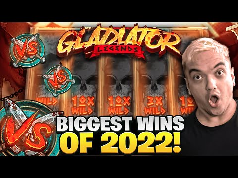 OUR BIGGEST WINS EVER ON GLADIATOR LEGENDS!! – TOP 4 INSANE ONLINE SLOT WINS!