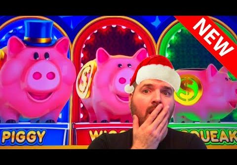 More NEW SLOT MACHINES! 💥💥💥  Goin’ For Triple Piggy Mega Bonus!