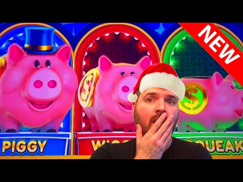 More NEW SLOT MACHINES! 💥💥💥  Goin’ For Triple Piggy Mega Bonus!