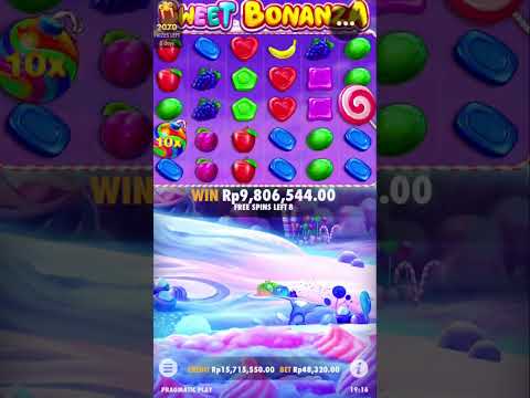 SWEET BONANZA SLOT 🍭 MEGA BIG WIN BONUS 🤑 EPIC MULTIPLIERS OMG‼️ #shorts