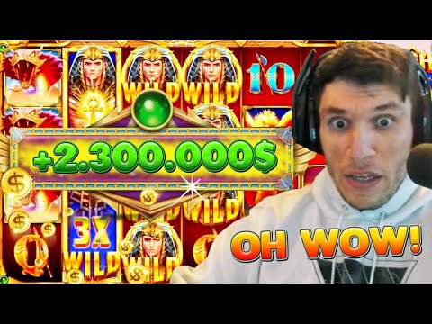 TRAINWRECKSTV NEW  BIGGEST SLOT WIN💰NEW INSANE BIG WIN OF 2023 😱