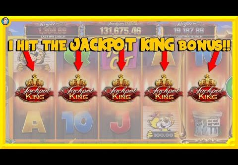 THE JACKPOT KING BONUS!!! Nothing but JACKPOT KING Slots!!