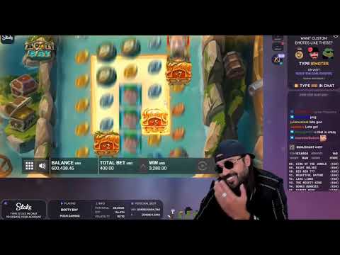 Roshtein record win Booty Bay Slot – Push Gaming