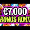 🔴 RANDOM MICHAEL €7.000 BONUS HUNT EPIC SLOTS ON BIG BETS 🔥 JOIN ME LIVE FOR BIG  RECORD WINS‼️