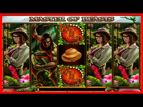 MASTER OF BEASTS SLOT⭐($15.00 BETS)⭐BIG WIN + FREE SPINS!⭐OLD BUT GOLD SLOTS!