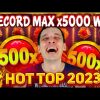 BIGGEST SLOT WINS OF THE WEEK 2023🤑 NEW INSANE BIG MAX MEGA WIN!