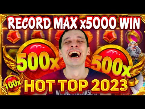 BIGGEST SLOT WINS OF THE WEEK 2023🤑 NEW INSANE BIG MAX MEGA WIN!