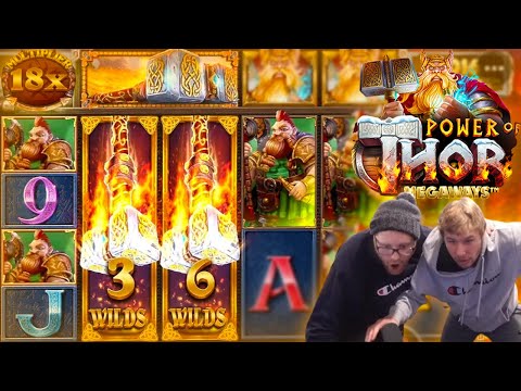 POWER OF THOR MEGAWAYS SLOT BONUS GOES NUTS!