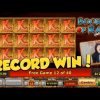 RECORD WIN?! Book of ra 6 BIG WIN – HUGE WIN – Freespins – Retriggers