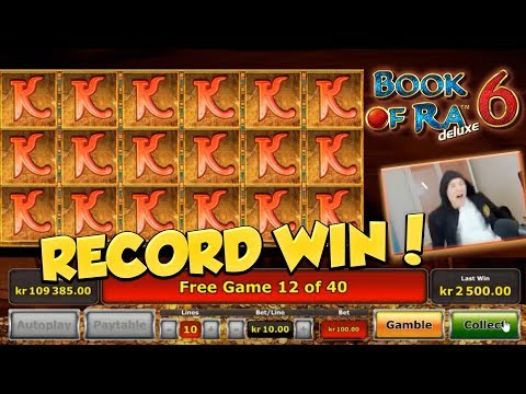 RECORD WIN?! Book of ra 6 BIG WIN – HUGE WIN – Freespins – Retriggers