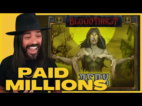 ROSHTEIN RECORD WIN ON BLOODTHIRST SLOT!! HACKSAW NEW GAME