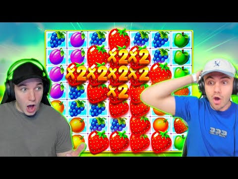 FRUIT PARTY SLOT WENT CRAZY!! ($100,000+ WIN)