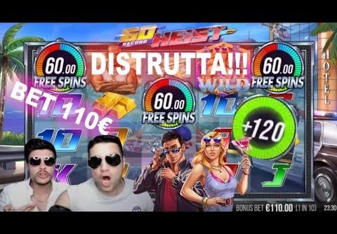 💥 RECORD WIN 💰 RAPINA 60 SECOND HEIST | EXESLOT ESCLUSIVE SLOT ONLINE