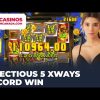 Big Win! Infectious 5 xWays Slot Record WIn 301381€