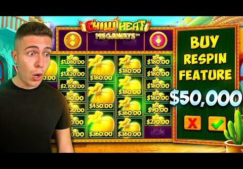 DOING A $50,000 BONUS BUY ON CHILLI HEAT MEGAWAYS 🌶️ NEW SLOT