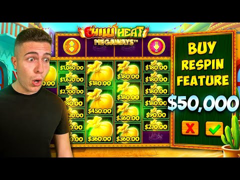 DOING A $50,000 BONUS BUY ON CHILLI HEAT MEGAWAYS 🌶️ NEW SLOT