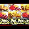 All Aboard Dynamite Dash Slot Machine – Nothing But Bonuses!  Free Spins and All Aboard Features