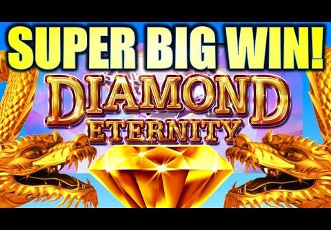 AMAZING!! TAX-FREE SUPER BIG WIN! 😍 $8.80 BET DIAMOND ETERNITY Slot Machine (SG)