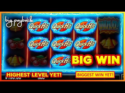 7 Quick Hits + 3 Bonuses = BIGGEST WIN YET! Quick Hit Blitz Slots!