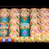 WMS Bier haus slot machine with 70+ spins and lots of locked wilds! MEGA WIN! 1000X Bonus!