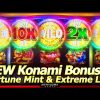 Fortune Mint and Quick Strike Extreme Link Slot Machine – NEW Konami Games! Last Spin Bonus BIG WIN!