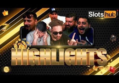 Slotshub Big Wins & funny moments |  MAX WIN ΑΡΚΟΥΔΑ ΑΛΛΑΑΑΑ…