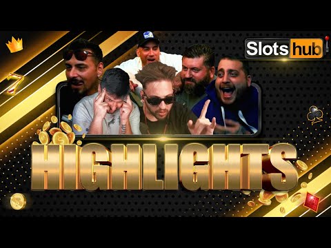Slotshub Big Wins & funny moments |  MAX WIN ΑΡΚΟΥΔΑ ΑΛΛΑΑΑΑ…