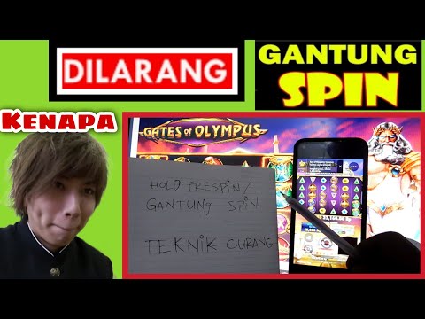 Cara menipu mesin slot dengan Hold free spin /Gantung spin  Teknik curang bermain Slot |korban Slot