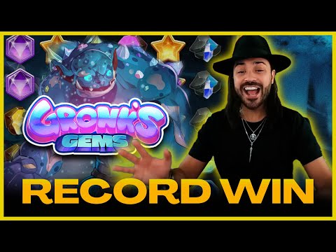 ROSHTEIN FIRST MILLION ON GRONK´S GEMS!! RECORD WIN